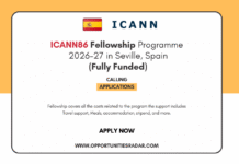 ICANN86 Fellowship Program 2026