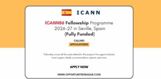 ICANN86 Fellowship Program 2026