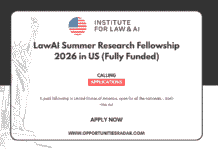 LawAI Summer Research Fellowship 2026