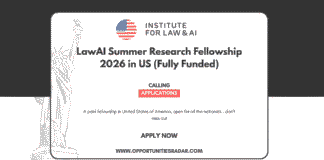 LawAI Summer Research Fellowship 2026