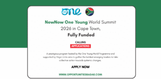 NewNow One Young World Summit 2026