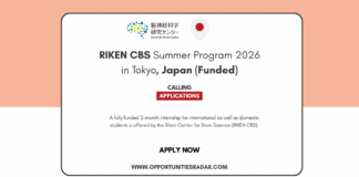 RIKEN CBS Summer Program 2026