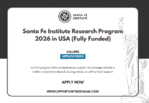 Santa Fe Institute Research Program 2026