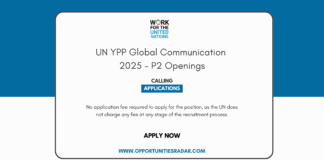 United Nations YPP Global Communication 2025