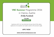 Vienna BioCenter Summer School 2026