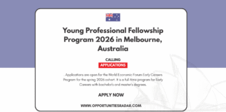Young Professional Fellowship program 2026