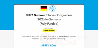 DESY Summer Student Programme 2026