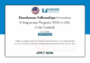 Eisenhower Fellowships Innovative Entrepreneur Program 2026