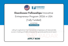 Eisenhower Fellowships Innovative Entrepreneur Program 2026 in USA (Fully Funded) Eisenhower Fellowships Innovative Entrepreneur Program 2026