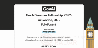 GovAI Summer Fellowship