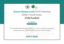 Green Climate Fund Internship 2026