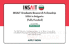 INSAIT Graduate Research Fellowship 2026