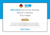 KWI Institute International Fellowship 2026