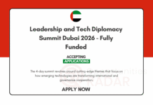 Leadership and Tech Diplomacy Summit Dubai 2026