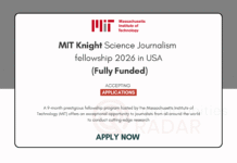 MIT Knight Science Journalism fellowship 2026