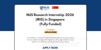 NUS Research Internship 2026