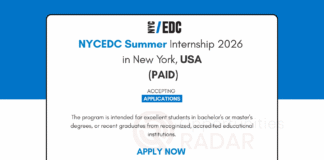 NYCEDC Summer Internship 2026