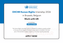 OHCHR Human Rights Internship 2026