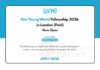 One Young World Fellowship 2026