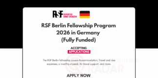 RSF Berlin Fellowship Program 2026