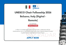 UNESCO Chair Fellowship 2026 Bolzano, Italy (Digital – Remote)