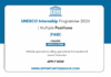 UNESCO Internship Programme 2026 -27