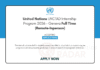 United Nations UNCTAD Internship Program 2026