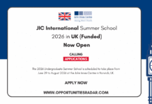 JIC International Summer School 2026