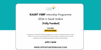 KAUST VSRP Internship 2026