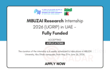 MBUZAI Research Internship 2026