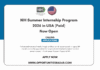 NIH Summer Internship Program 2026
