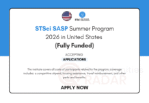 STSci SASP Summer Program 2026
