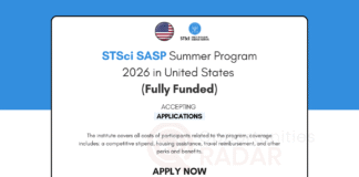 STSci SASP Summer Program 2026