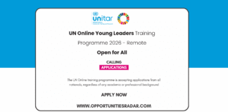 UN Young Leaders Training Programme 2026