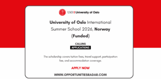 University of Oslo International Summer School 2026