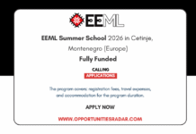 EEML Summer School 2026