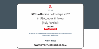EWC Jefferson Fellowships 2026