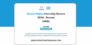 Human Rights Internship Geneva 2026
