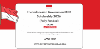 Indonesian Government KNB Scholarship 2026