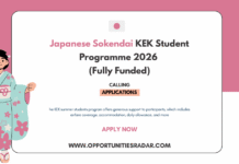 Sokendai KEK Student Program 2026 in Japan