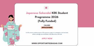Sokendai KEK Student Program 2026 in Japan
