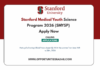Stanford medical youth summer program