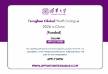 Tsinghua Global Youth Dialogue 2026 in China (Funded)