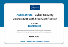 ADB Institute Cyber Security Course 2026