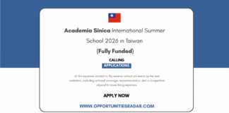 Academia Sinica Summer School 2026