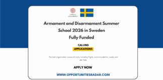Armament and Disarmament Summer School 2026