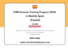 CNIO Summer Training Program 2026