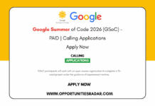 Google Summer of Code 2026 (GSoC)
