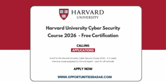 Harvard University Cyber Security Course 2026
