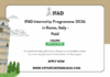 IFAD Internship Programme 2026